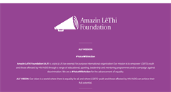 Desktop Screenshot of amazinlethifoundation.org
